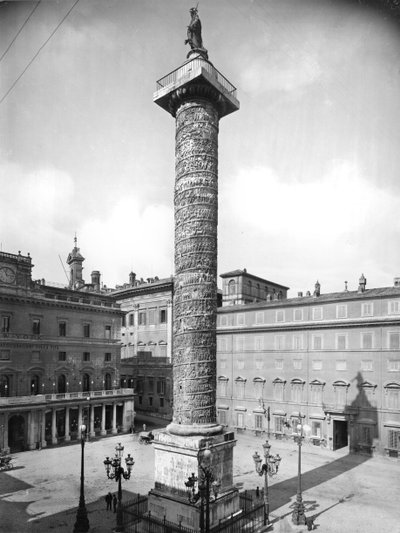La colonna di Marco Aurelio, AD 180-196 da Roman