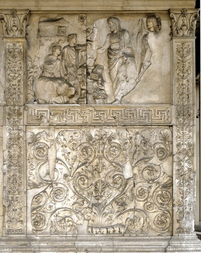 Il sacrificio di Enea ai Penati da Roman