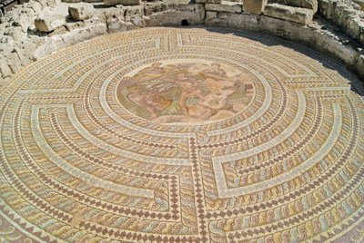 Teseo e il Minotauro, Casa di Teseo, Paphos, Cipro da Roman