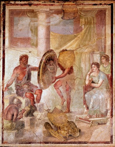 Teti alla fucina di Vulcano da Roman