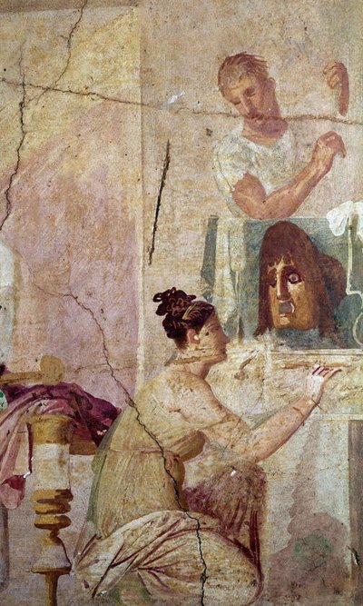 Vittoria di un poeta tragico, dettaglio di un