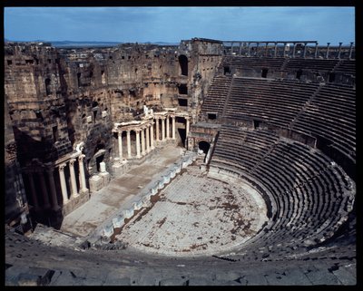 Vista del teatro da Roman