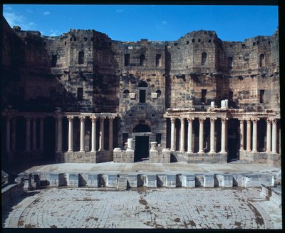 Vista del teatro da Roman