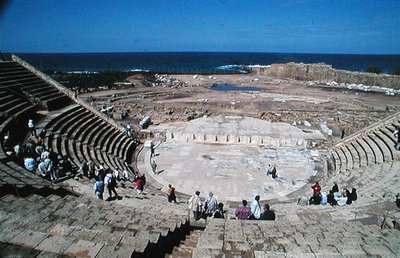 Vista del teatro da Roman