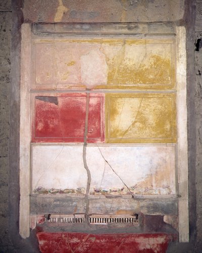 Decorazione murale, Pompei, Italia (affresco) da Roman