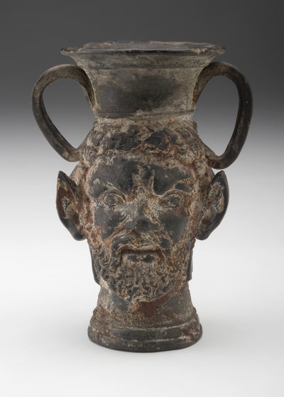 Vaso di Giano nero da Roman