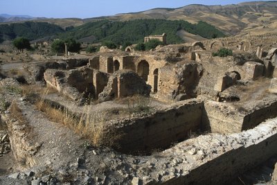 Vista generale delle terme, Alto Periodo Imperiale (27 a.C.-395 d.C.) da Roman Imperial Period
