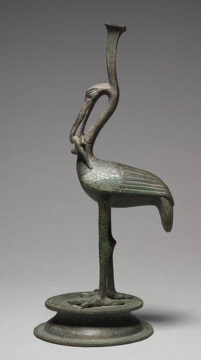 Ibis che mangia una lucertola, I secolo a.C.-I secolo d.C. da Roman Imperial Period