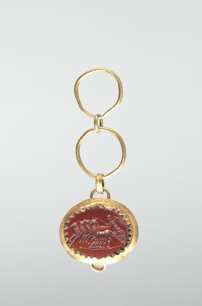Intaglio con Vittoria su Carro da Roman Imperial Period