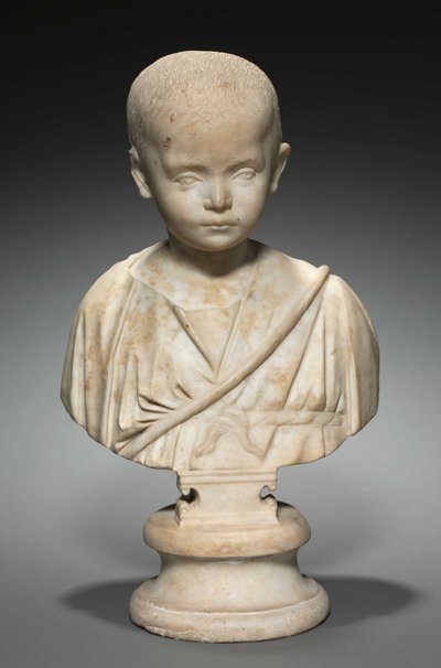Busto ritratto di una ragazza, c.250-275 da Roman Imperial Period