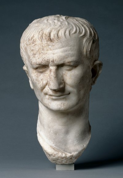 Testa ritratto di uno statista, possibilmente Vespasiano da Roman Imperial Period