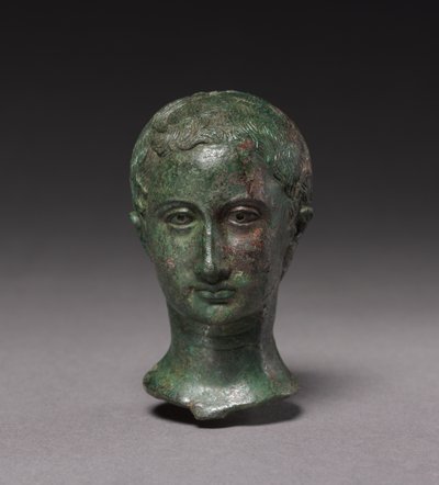 Ritratto di una Giovane Ragazza, c.25-30 da Roman Imperial Period