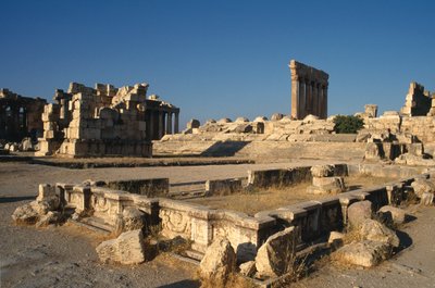 Santuario di Giove Eliopolitano, La Grande Corte, Alto Periodo Imperiale (27 a.C.-395 d.C.) da Roman Imperial Period