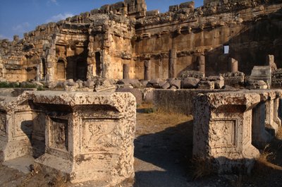 Santuario di Giove Eliopolitano, La Grande Corte, Alto Periodo Imperiale (27 a.C.-395 d.C.) da Roman Imperial Period