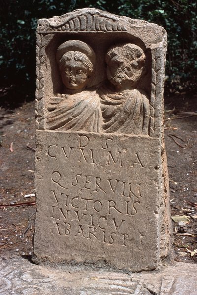 Stele, Alto Periodo Imperiale (27 a.C.-395 d.C.) da Roman Imperial Period