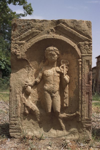 Stele raffigurante Mercurio, Alto Periodo Imperiale (27 a.C.-395 d.C.) da Roman Imperial Period