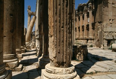 Tempio di Bacco, dettaglio, Alto Periodo Imperiale (27 a.C.-395 d.C.) da Roman Imperial Period