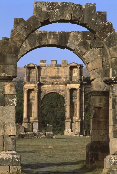 Arco trionfale costruito in onore dell
