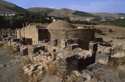 Vista del battistero, Alto Periodo Imperiale (27 a.C.-395 d.C.) da Roman Imperial Period