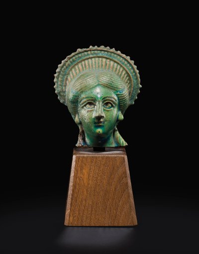 Testa di Iside-Afrodite, I-II secolo d.C. da Roman Period Egyptian