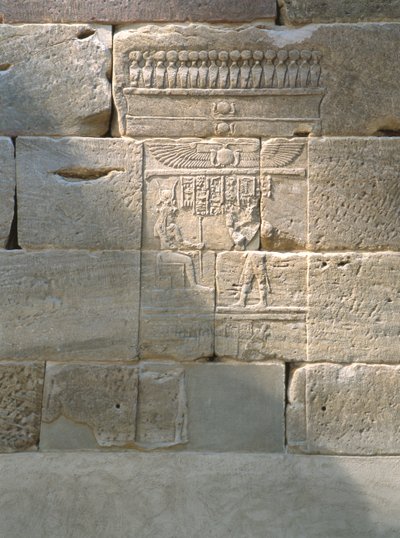 Rilievo dal Tempio di Dendur, c.10 a.C. (arenaria eolica) da Roman Period Egyptian