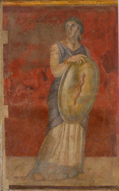 Donna in piedi con scudo da Roman Republican Period