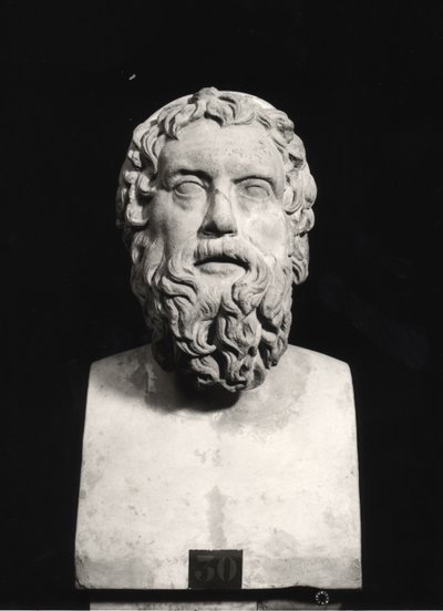 Busto di Aristofane da Roman Roman