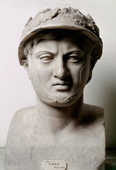 Busto di Pirro I Re dell