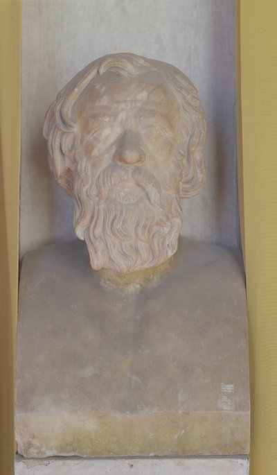 Busto di Socrate da Roman Roman