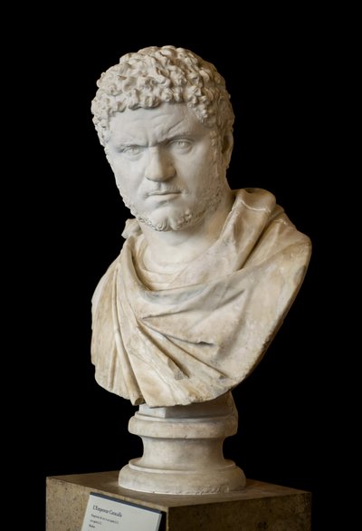 Caracalla (188 - 217 d.C.) arte romana in marmo da Roman Roman