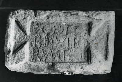 Pietra Centuriale della Coh. I Vardullorum da Roman Roman