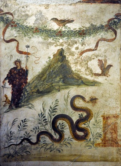 Dioniso vestito di grappoli d