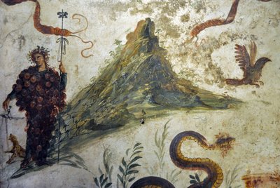 Dioniso vestito di grappoli d