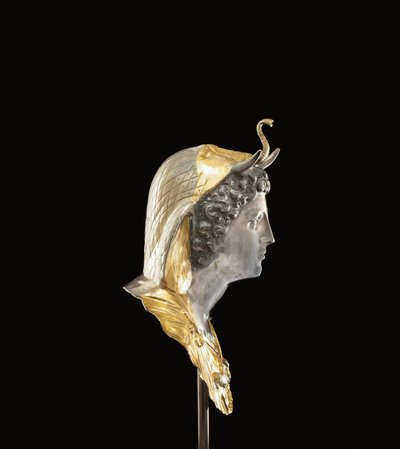 Emblema di Cleopatra Selene, c. fine I secolo a.C.-inizio I secolo d.C. da Roman Roman