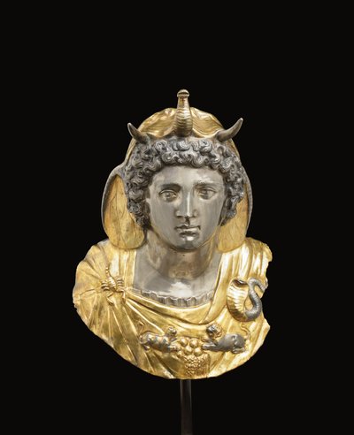 Emblema di Cleopatra Selene, c. fine I secolo a.C.-inizio I secolo d.C. da Roman Roman