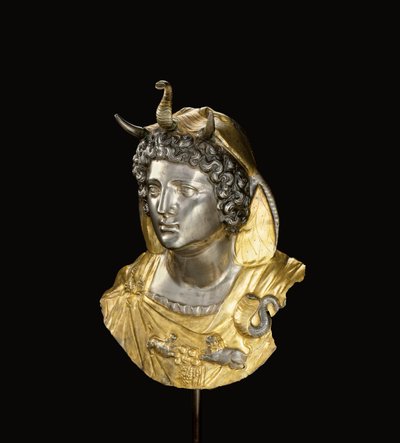 Emblema di Cleopatra Selene, c. fine I secolo a.C.-inizio I secolo d.C. da Roman Roman