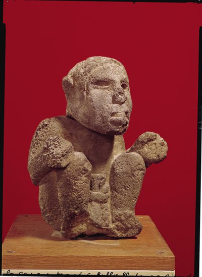 Schiavo negro incatenato (pietra) da Roman Roman