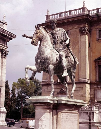 Statua equestre di Marco Aurelio - Piazza del Campidoglio, Roma da Roman Roman