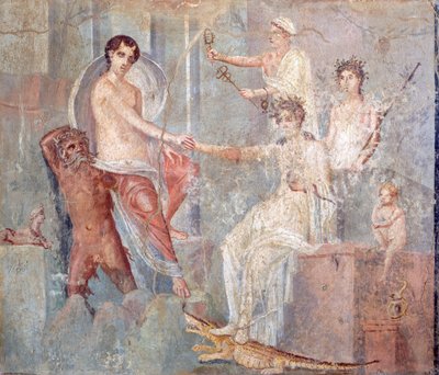 Affresco che raffigura l