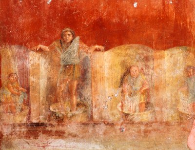 Affresco raffigurante lavandai, da Pompei (Lista del Patrimonio Mondiale dell