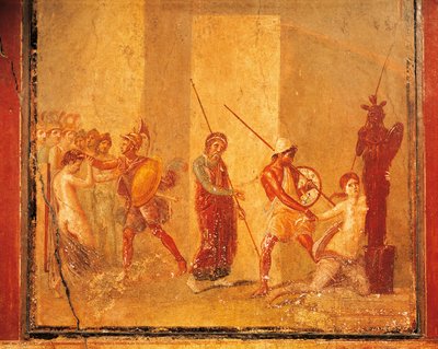 Affresco che raffigura l