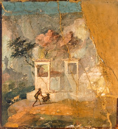 Affresco raffigurante un ariete perduto, Pompei (Lista del Patrimonio Mondiale dell