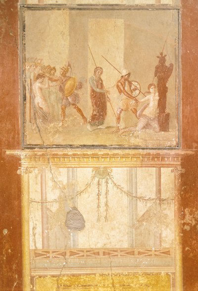 Affresco che raffigura l