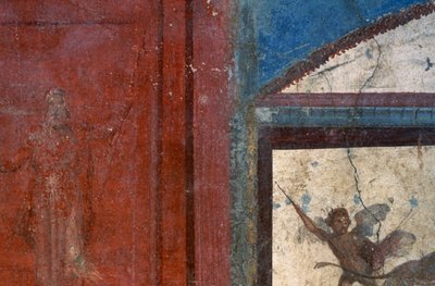 Affresco dalla Casa dei Ceii, Pompei (Lista del Patrimonio Mondiale UNESCO) da Roman Roman