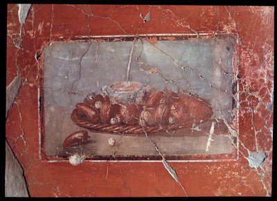 Affresco del Criptoportico della casa dei cervi, V secolo a.C.-I secolo d.C. da Roman Roman