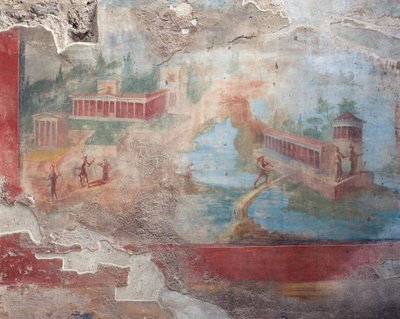 Affresco della fontana-ninfeo della Casa della Piccola Fontana, Pompei (Patrimonio Mondiale dell