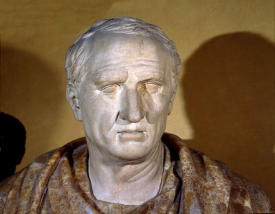 Busto in marmo di Cicerone (Marco Tullio Cicerone) da Roman Roman