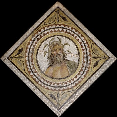 Personificazione del fiume Tigri da Roman Roman