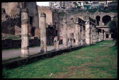 Portico della palestra, V secolo a.C.-I secolo d.C. da Roman Roman