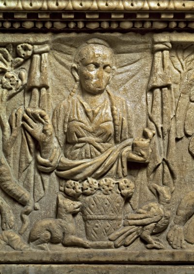 Rappresentazione di un fioraio da Roman Roman